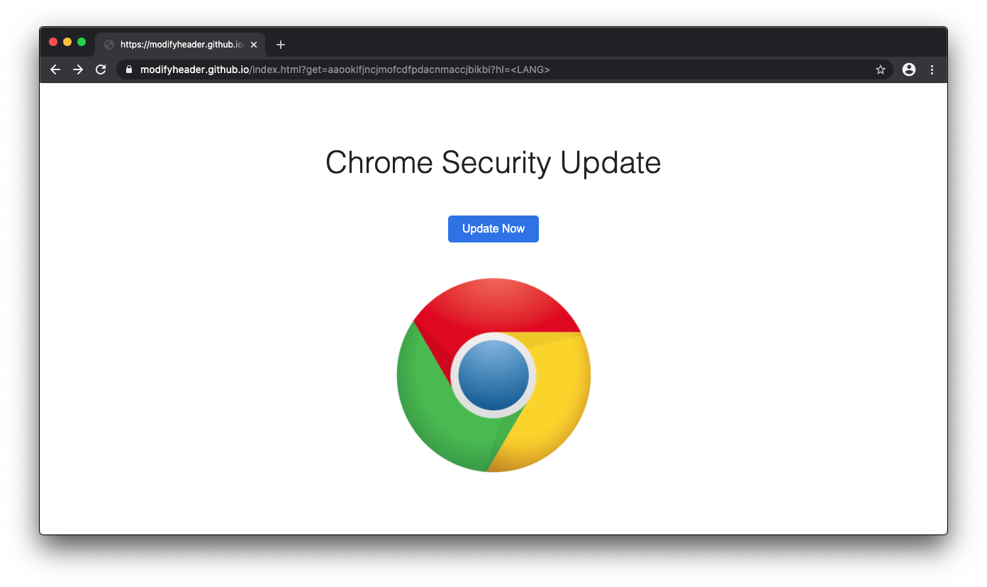 is there an update for chrome on a mac